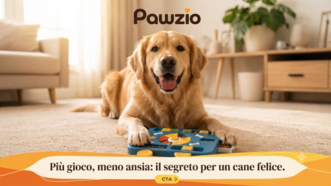 Pawvera™ by Pawzio | Puzzle Center per la Stimolazione Mentale Canina - Anti-Ansia