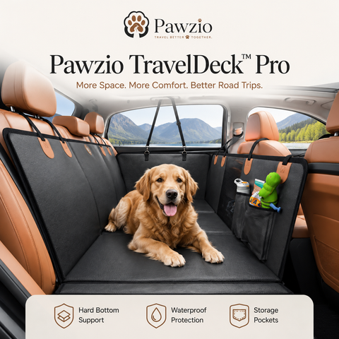 Pawzio TravelDeck™ Pro + FREE Dog Travel Guide 🎁
